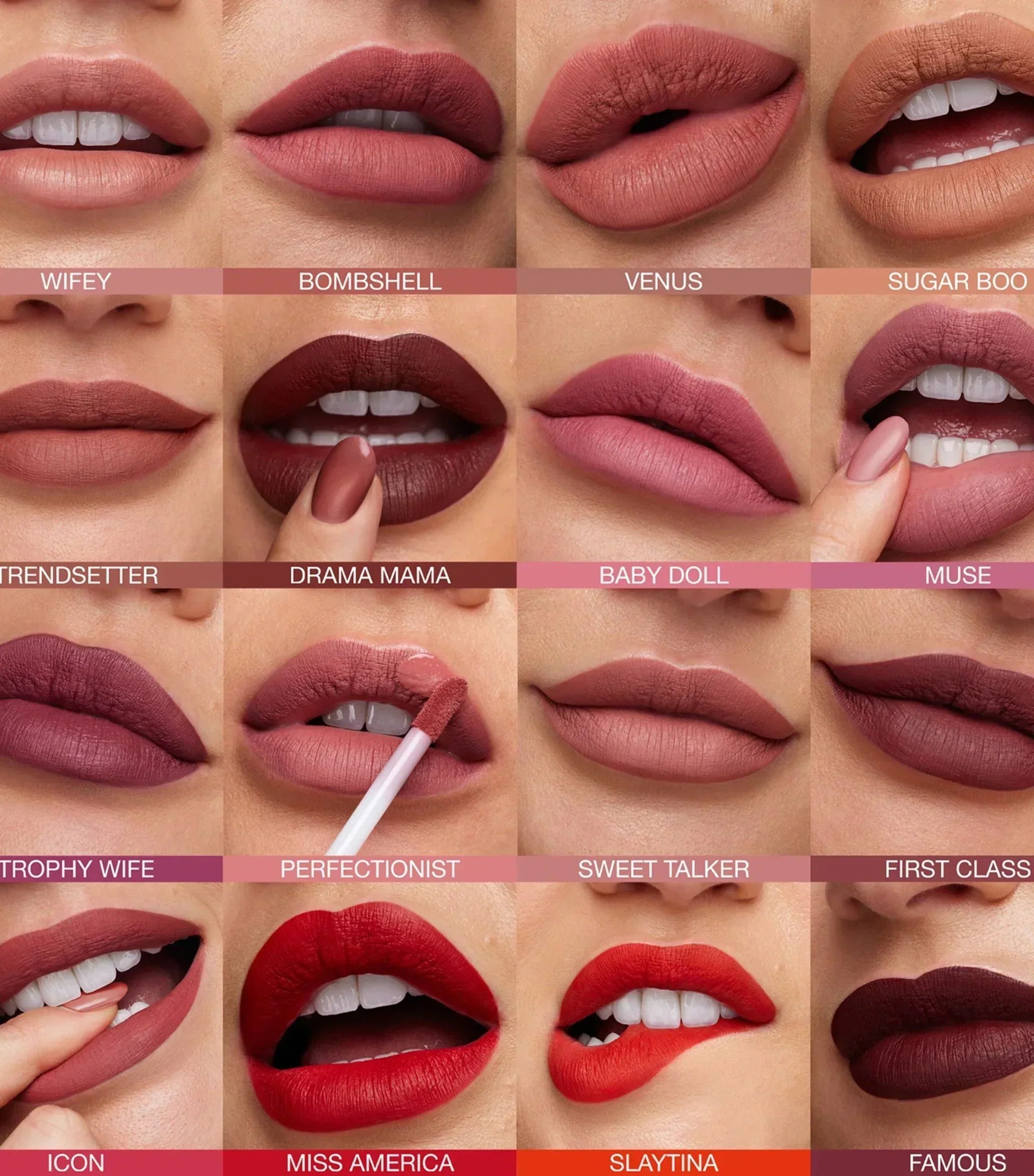 HUDA BEAUTY 12 PC LIPSTICK SET
