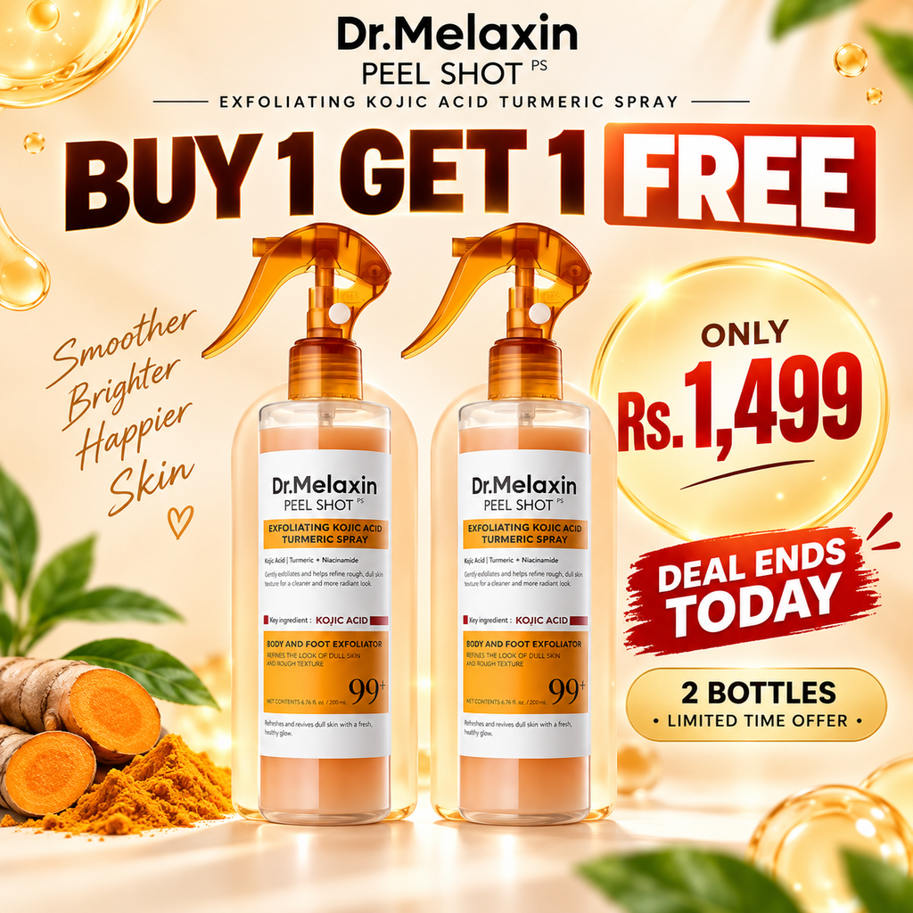 Buy 1 Get 1 Free Dr. Melaxin Kojic Acid Turmeric Spray
